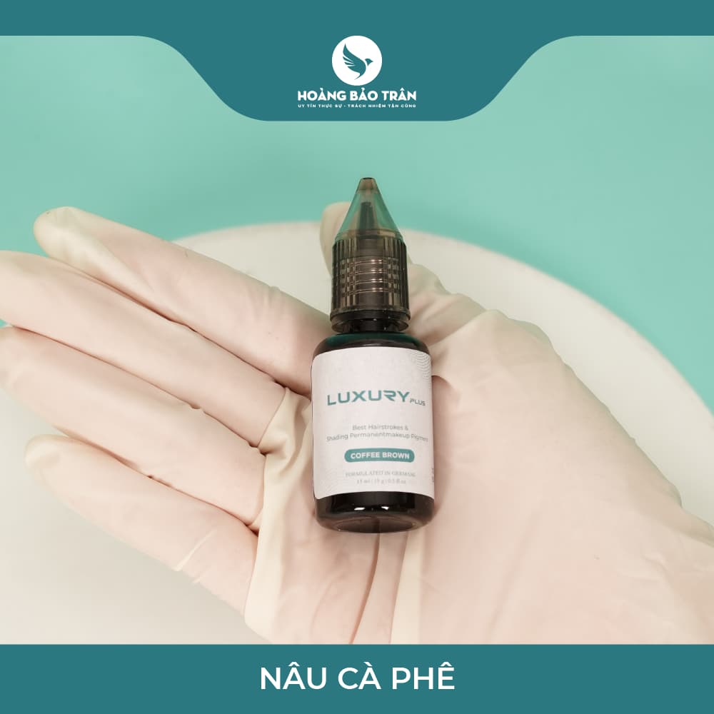 Mực luxury plus nâu cà phê (15ml)