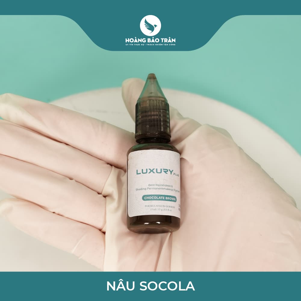 Mực luxury plus nâu socola (15ml)